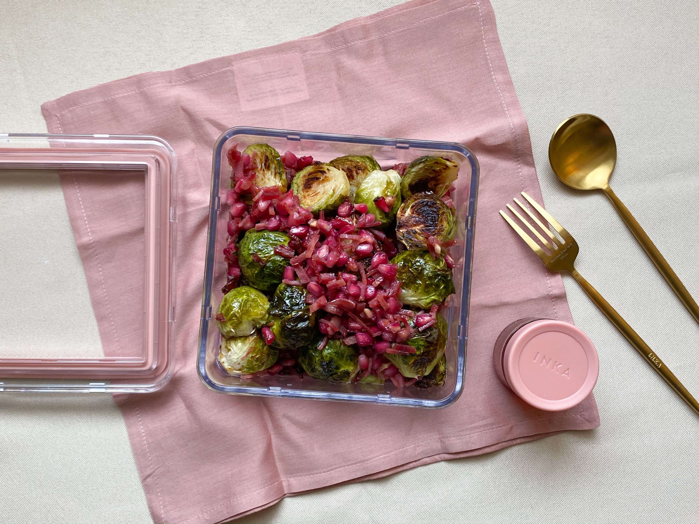 Fancy Roasted Brussel Sprouts